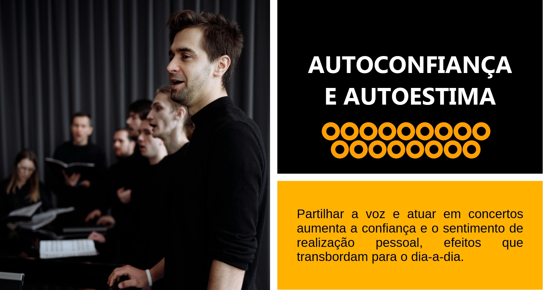 coro - autoconfiança e autoestima
