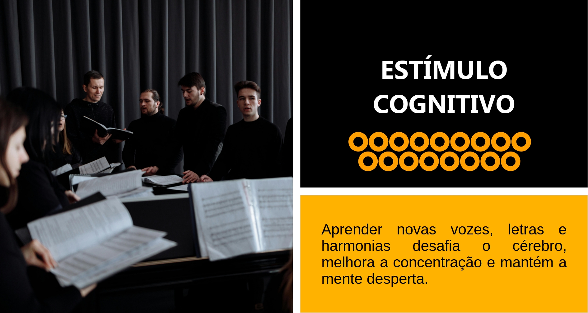 coro - estímulo cognitivo
